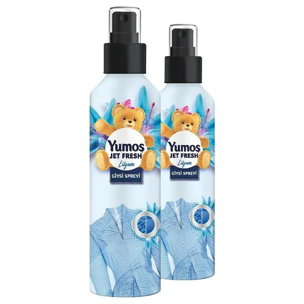 Yumoş Jet Fresh Lilyum Giysi Spreyi 200 Ml 2'li - Görsel 2