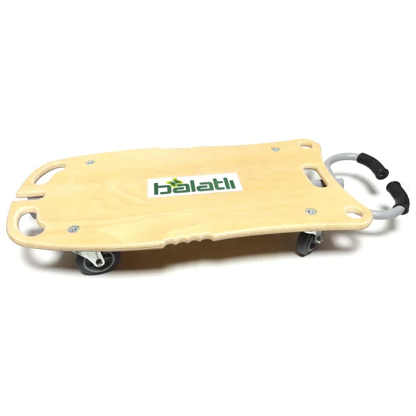 Balatlı Ahşap Yük Ve Paket Taşıma Arabası 200 Kg - Görsel 4