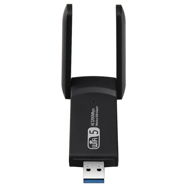 Ac1200 Mbps Dual Band USB 3.0 Adaptör Kablosuz Wi-Fi Alıcı - Görsel 2