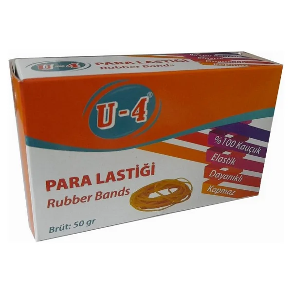 Brons Ambalaj Paket Para Lastiği 50 Gr 1 Paket - Sarı - Standart - Görsel 5