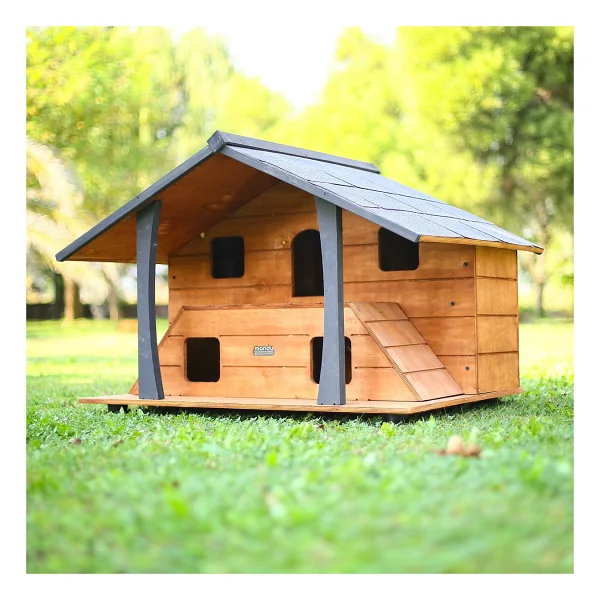 Mandu Ahşap Lüks Kedi Evi - Görsel 8