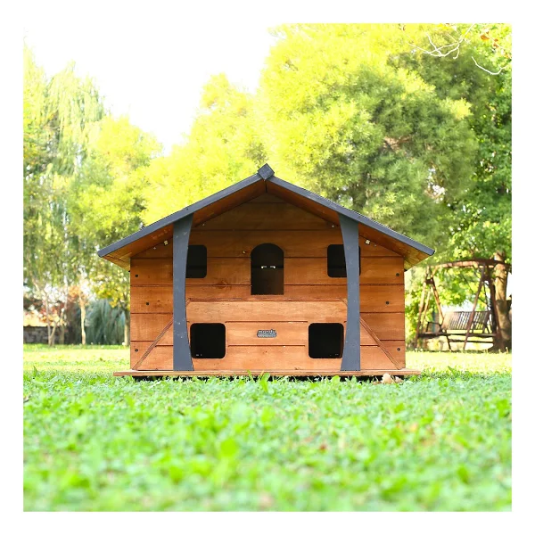 Mandu Ahşap Lüks Kedi Evi - Görsel 2