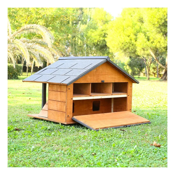Mandu Ahşap Lüks Kedi Evi - Görsel 4