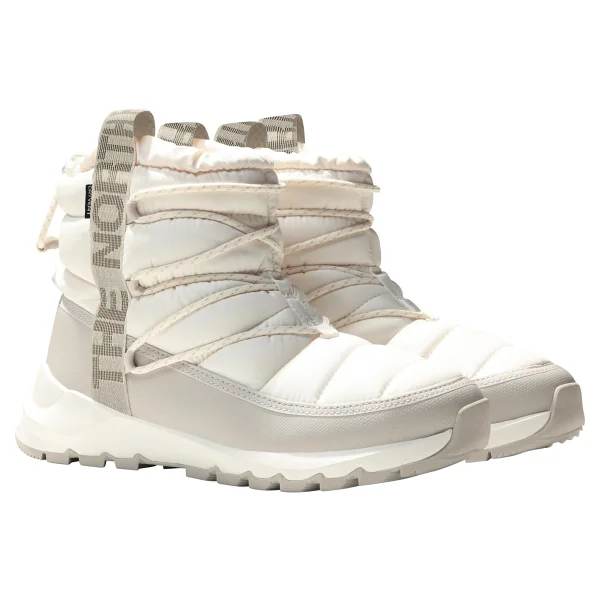 The North Face Thermoball Lace Up Nf0a5lwd32f1 Su Geçirmez Beyaz Kadın Bot - Görsel 7