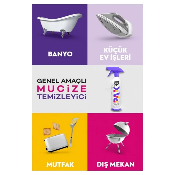 Selsil Pak Mucize Köpük Temizleyici Sprey 500 Ml 3'lü - Görsel 8