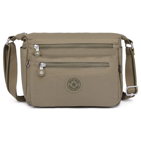 Krinkıl Kumaş Kadın Postacı Çantası Smart Bags 1238 Hardal - Görsel 8