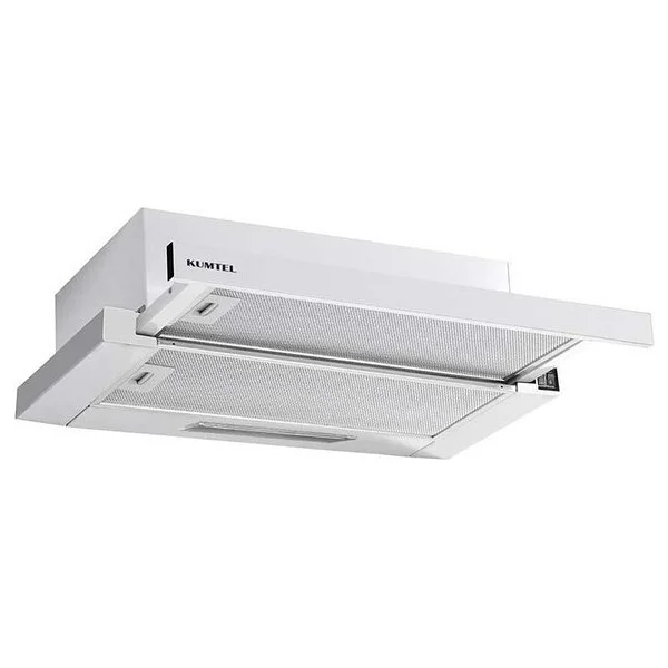 Kumtel Beyaz Sürgülü Aspiratör Ds6-905 W 450 M3/Saat Yüksek Emiş Gücü Ve Yıkanabilir Filtre - Görsel 4