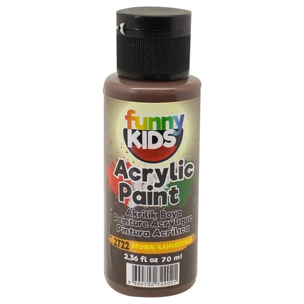 Funny Kids 70 Ml Akrilik Boya 2714 Fuşya - Görsel 8