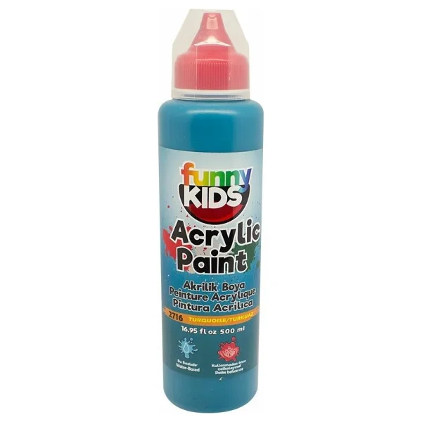 Funny Kids 500 Ml Akrilik Boya - Görsel 4