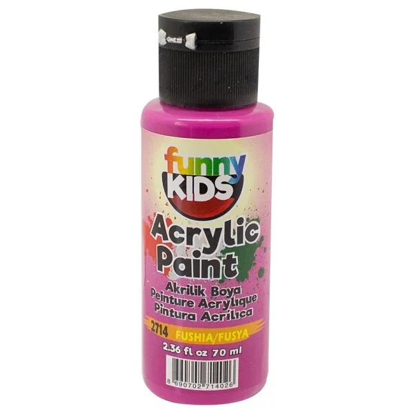 Funny Kids 500 Ml Akrilik Boya - Görsel 3
