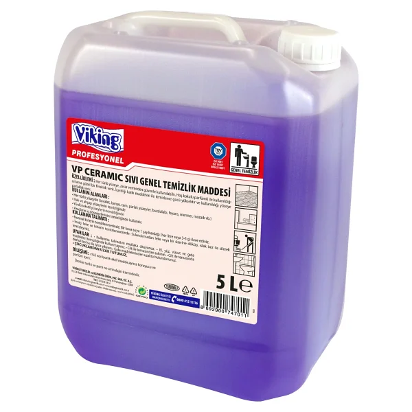 Viking Vp Ceramic Sıvı Genel Temizlik Ürünü 5 Lt - Görsel 2