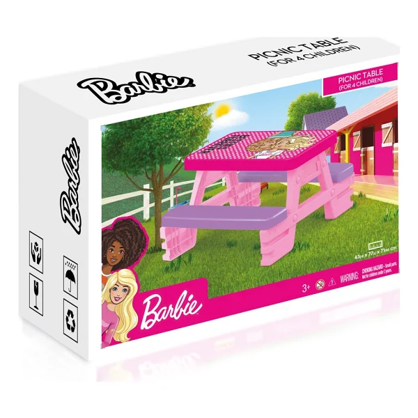 Dolu Barbie Piknik Masası 1608 - Görsel 5