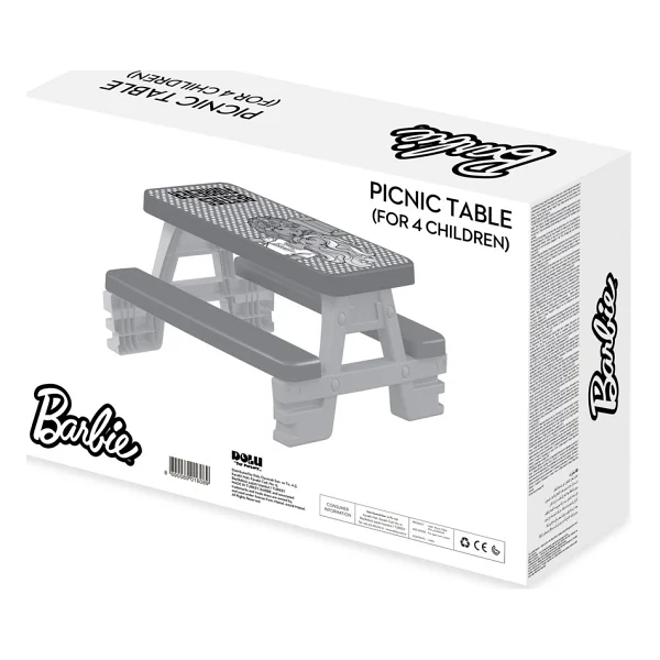 Dolu Barbie Piknik Masası 1608 - Görsel 6