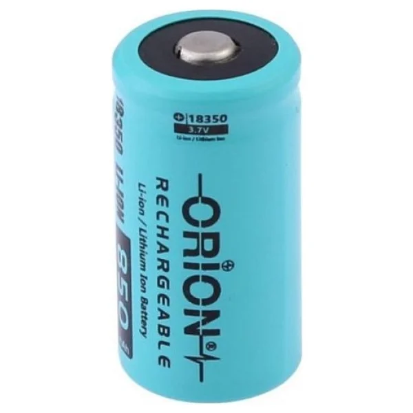Orion 850 mAh 3.7 V 18350 Li-Ion Şarj Edilebilir Pil - Görsel 3