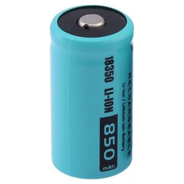 Orion 850 mAh 3.7 V 18350 Li-Ion Şarj Edilebilir Pil - Görsel 2
