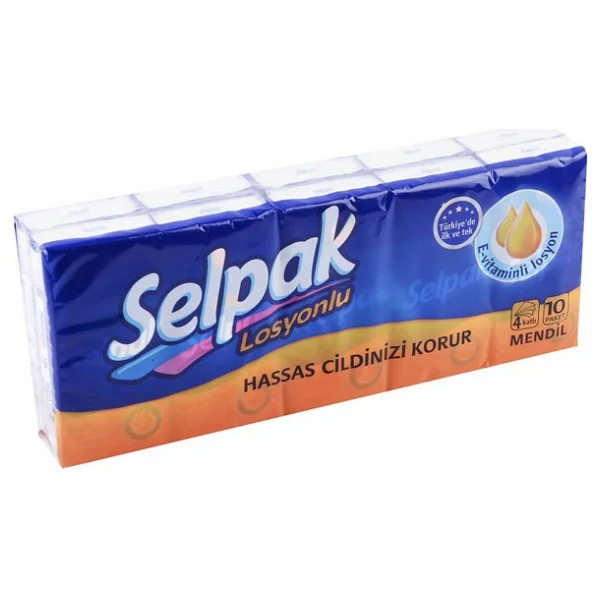 Selpak Losyonlu Tekli Kağıt Mendil - Görsel 2