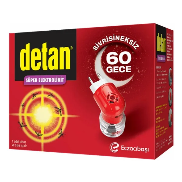 Detan Süper Elektrolikit Cihaz + Yedek 60 Gece - Görsel 5
