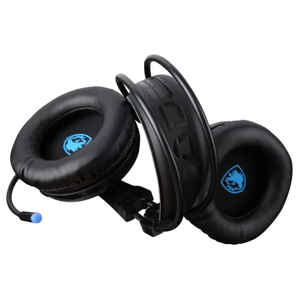 Sades Locust Plus, Sanal 7.1 Surround Sound, Mikrofonlu, Gaming Bilgisayar Oyuncu Kulaklığı - Görsel 3