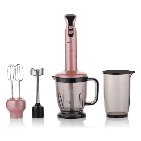 Schafer Meister Mega 11 Parça Siyah 1000 W Blender Seti - Görsel 5
