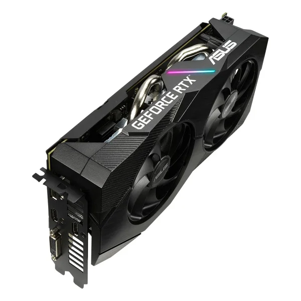 Asus RTX 2060 Dual-Rtx2060-O6g-Evo 192 Bit Gddr6 6 GB Ekran Kartı - Görsel 2