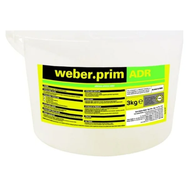 Weber Adr Fayans Üstü Fayans Astarı 3 Kg - Görsel 2