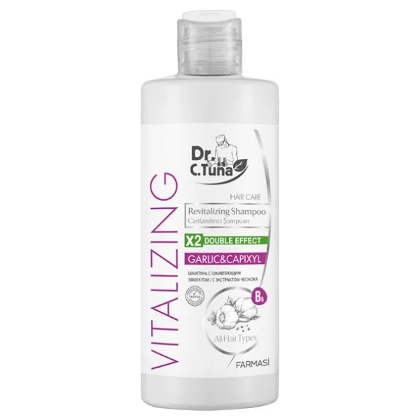 Farmasi Dr.C.Tuna Vitalizing Sarımsaklı 225 Ml 3 Adet Canlandırıcı Şampuan - Görsel 2