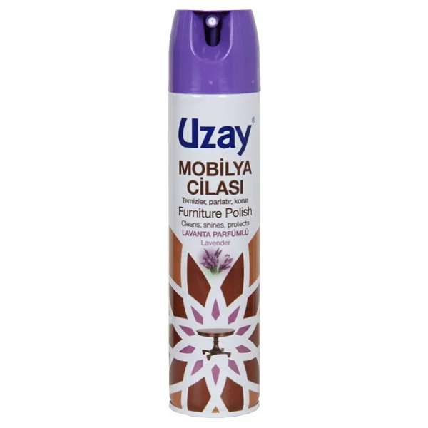 Uzay Lavanta Parfümlü 300 Ml Mobilya Bakım Cilası - Görsel 3