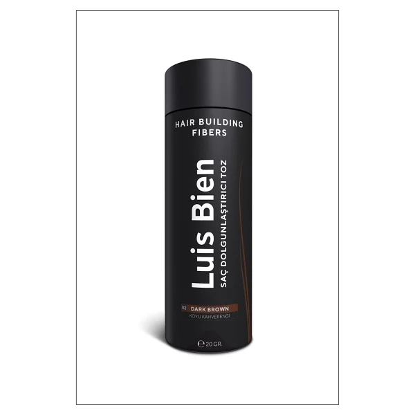 Luis Bien Saç Dolgunlaştırıcı Toz Fiber Koyu Kahverengi 20 Gr - Görsel 8