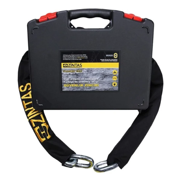 Zintaş Protector Max14 Motosiklet Kesilmez Zincir 14mm 180cm - Görsel 4