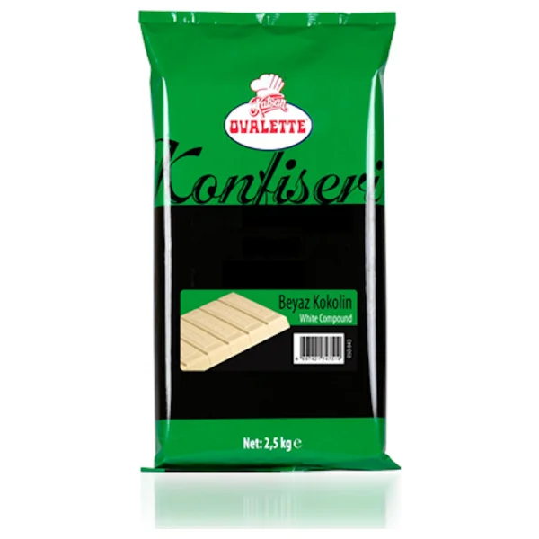 Ovalette Extra Beyaz Kokolin Konfiseri 2.5 Kg - Görsel 2