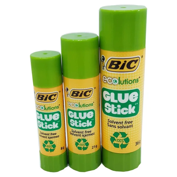 Bic Eco Glue Stick Yapıştırıcı 3 Lü Set (8-21-36 Gr) - Görsel 2