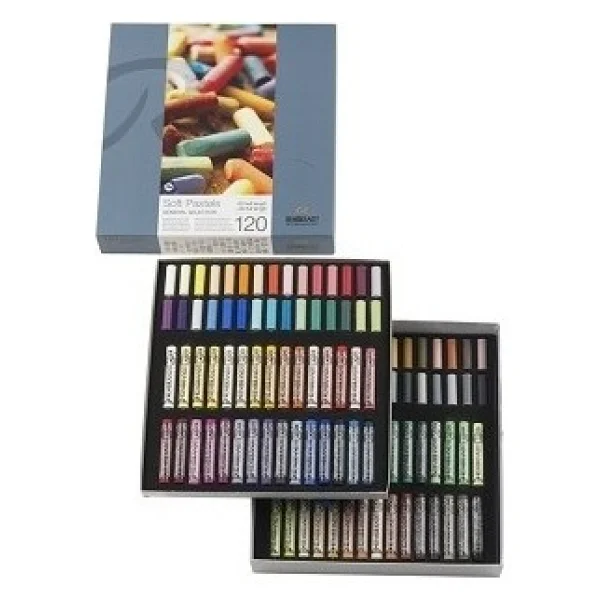 Talens Rembrant Soft (60 Tam Boy + 60 Yarım Boy) 120'li Pastel Boya - Görsel 2
