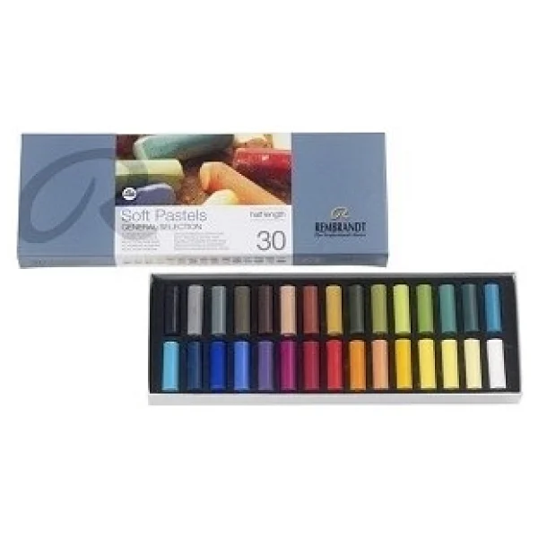 Talens Rembrandt Soft Yarım Boy 30'lu Pastel Boya - Görsel 2
