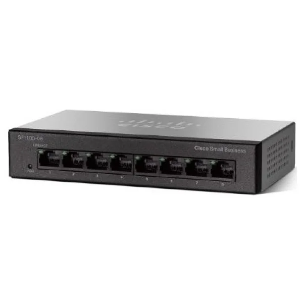 Cisco Sf110d-08-Eu 8 Port 10/100 Mbps Switch - Görsel 2