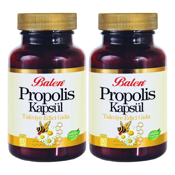 Balen Propolis 80 Kapsül 2'li - Görsel 2
