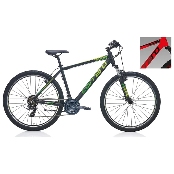 Carraro Force 700 V Kırmızı-Siyah 21 Vites 27.5 Jant Erkek Dağ Bisikleti - Görsel 3