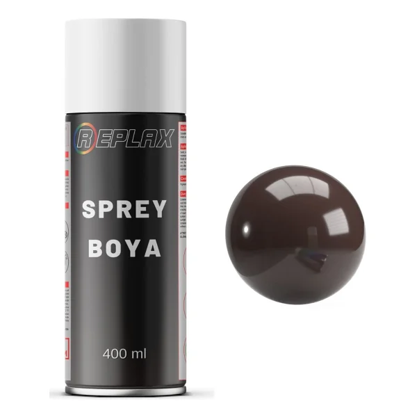 Replax Ahşap Boyası Kahverengi Sprey Boya 400 Ml - Görsel 2