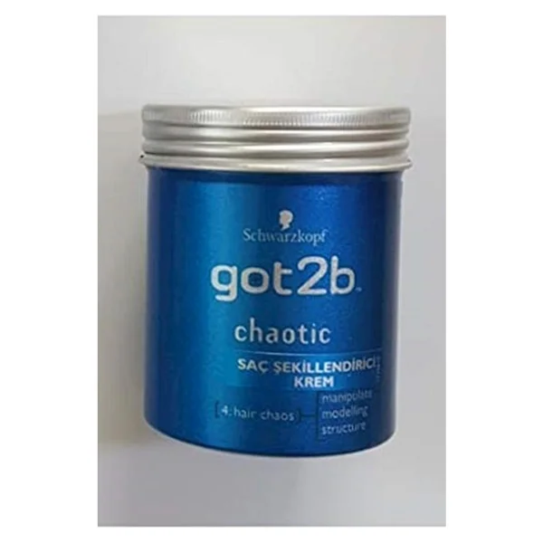 Schwarzkopf Got2b Chaotic Saç Şekillendirici Krem 100 Ml - Görsel 2
