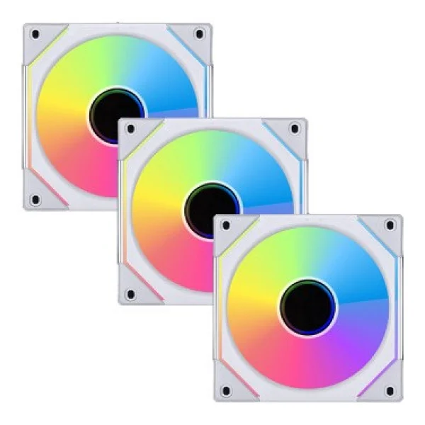 Lian Li Uni Fan Sl-Infinity Beyaz 120 Mm 3'lü Argb Kasa Fanı - Görsel 3