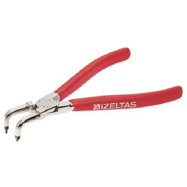 İzeltaş 3331 210 Mm Yaysız Eğri İç Segman Pensi - Görsel 3