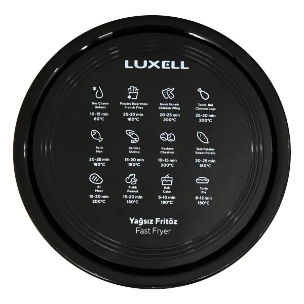 Luxell Fastfryer Lxfc-5130 5.5 Lt Yağsız Fritöz - Görsel 5