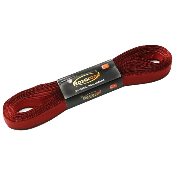 Nazarone Saten Kurdele 1cm-10mt-Yeşil(2001) - Görsel 8