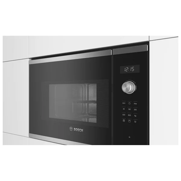 Bosch Bel524ms0 20 Lt Siyah Ankastre Mikrodalga Fırın - Görsel 4