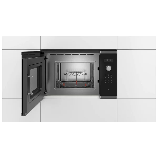Bosch Bel524ms0 20 Lt Siyah Ankastre Mikrodalga Fırın - Görsel 5