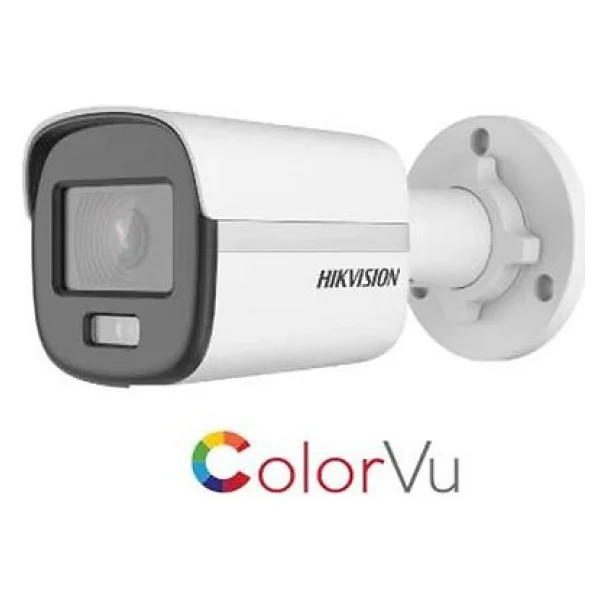Hikvision Ds-2cd1027g0-Luf 2 Mp Colorvu Bullet Ip Kamera (Dahili Mikrofon) - Görsel 2