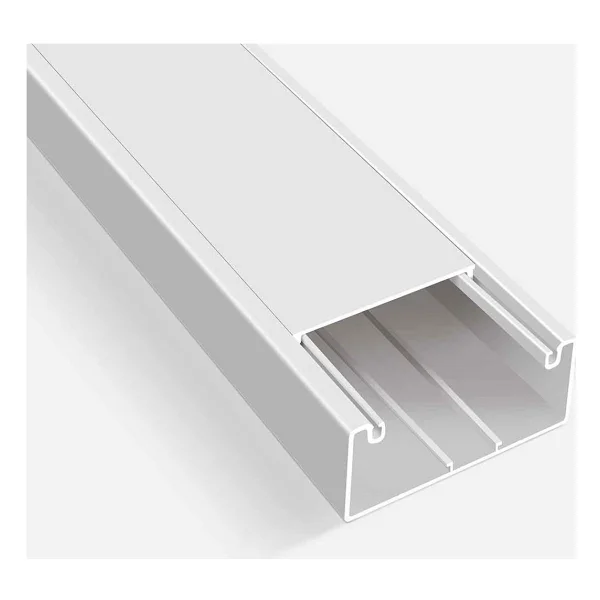 Mutlusan Kablo Kanalı 2m Beyaz 100x50 Mm - Görsel 2