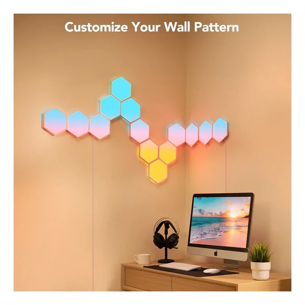 Govee Glide Hexa Pro Light Panels 3d Aydınlatma - Görsel 2