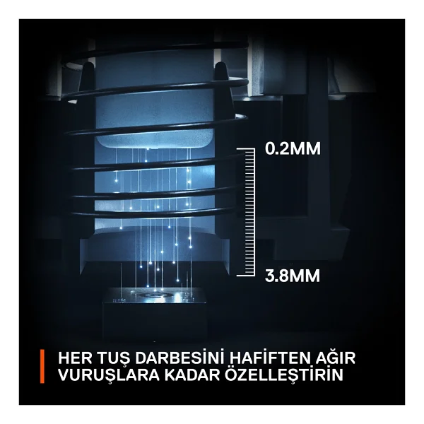 Steelseries Apex Pro Mini RGB %60 Tkl Omnipoint Switch Kablolu Mekanik Oyuncu Klavyesi - Görsel 4