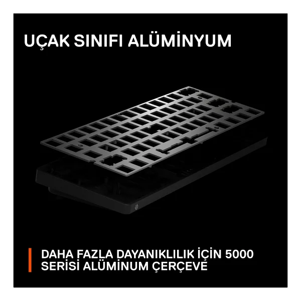 Steelseries Apex Pro Mini RGB %60 Tkl Omnipoint Switch Kablolu Mekanik Oyuncu Klavyesi - Görsel 8
