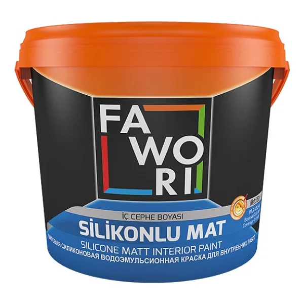 Fawori Silikonlu Mat 7.5 Lt İç Cephe Boyası - Görsel 2